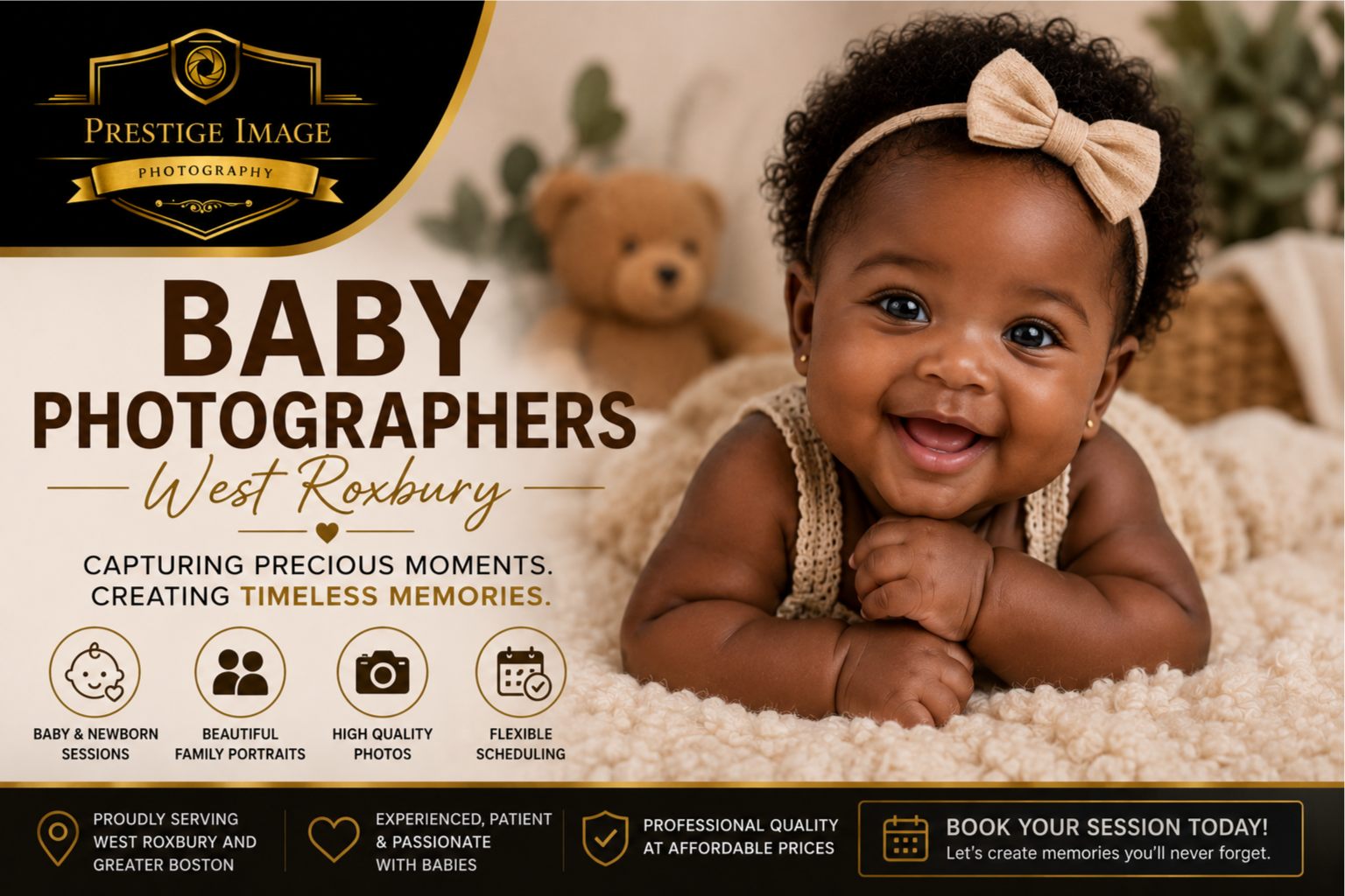 Professional and Affordable Baby Photographers West Roxbury for Growing Families